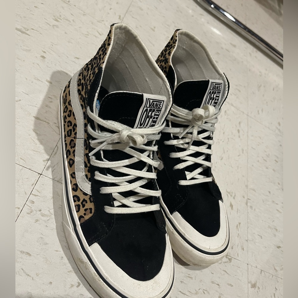 Leopard Print Vans
